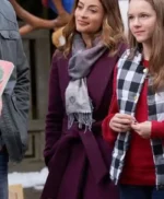 Mystery on Mistletoe Lane 2023 Erica Cerra Wool Coat