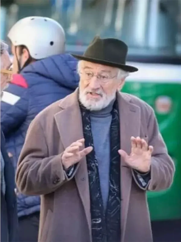 Nada 2023 Robert De Niro Brown Coat