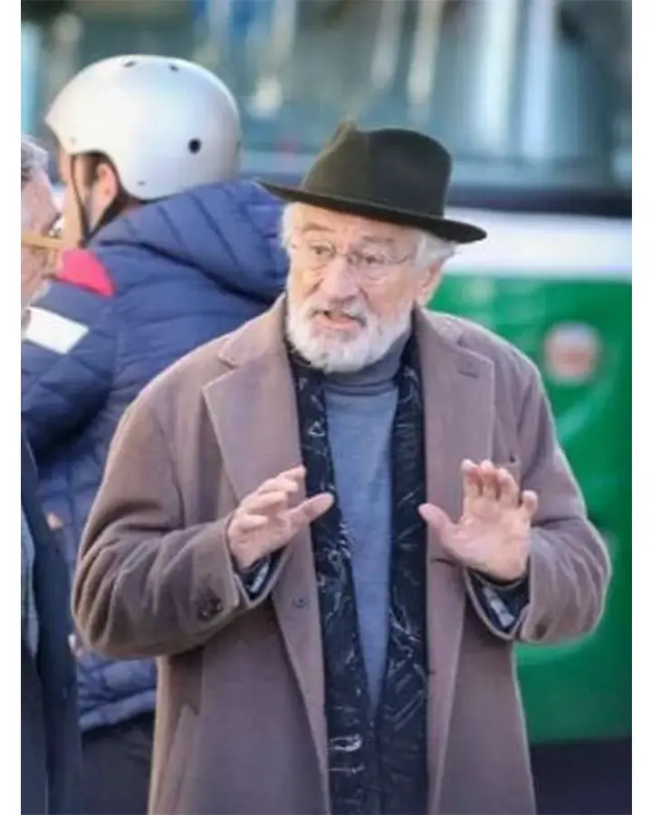 Nada 2023 Robert De Niro Brown Coat Nada 2023 Robert De Niro Brown Coat