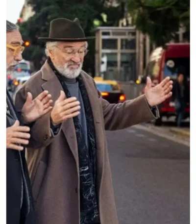 Nada 2023 Robert De Niro Brown Coat