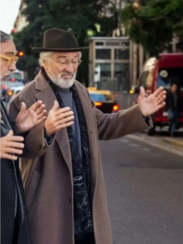 Nada 2023 Robert De Niro Brown Coat