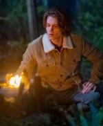 Nancy Drew Alex Saxon Brown Fur Colllar Jacket