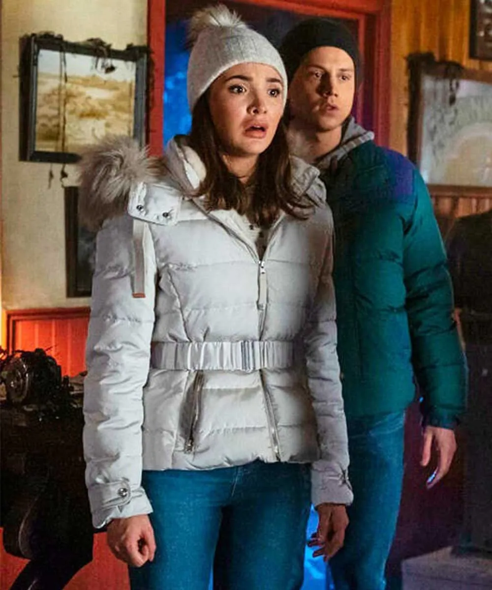 Nancy Drew Bess Marvin White Parka Jacket Nancy Drew Bess Marvin White Parka Jacket