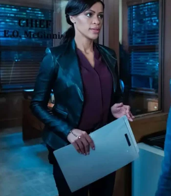 Nancy Drew Detective Karen Hart Black Leather Jacket
