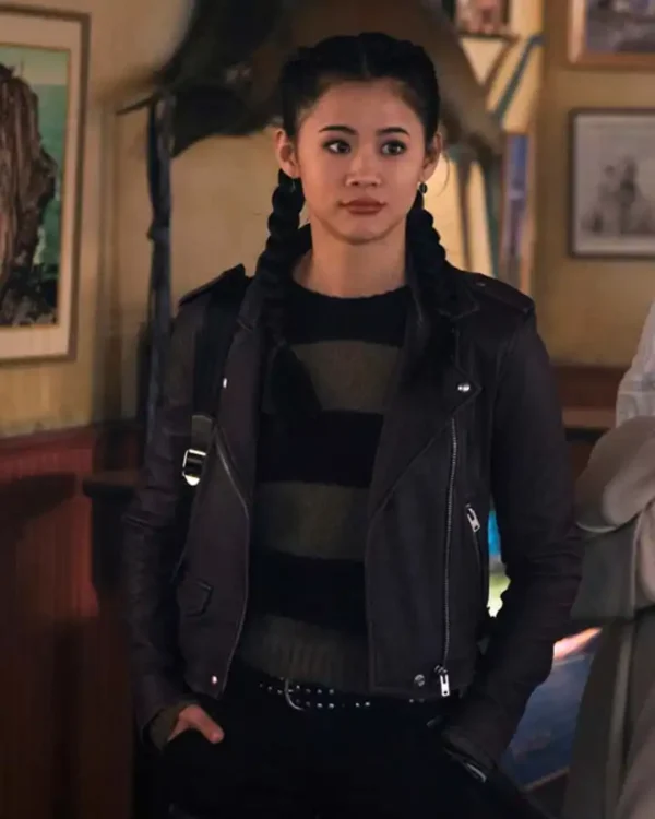Nancy Drew George Fan Black Leather Jacket