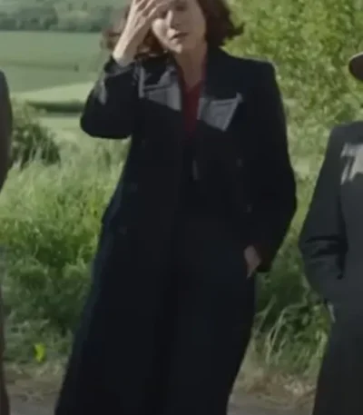 Nandor Fodor And The Talking Mongoose Anne Trench Coat