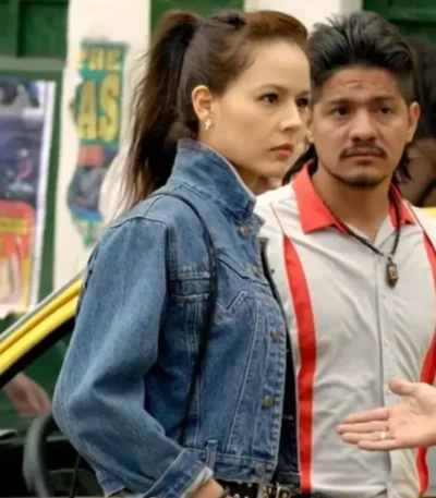 Narcos Martina García Blue Denim Cropped Jacket