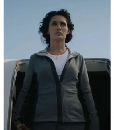 Natalia Verdugo Monarch Legacy of Monsters Grey Fleece Jacket