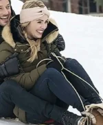 Natalie Hall Midnight at the Magnolia Green Parka Jacket