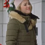 Natalie Hall Midnight at the Magnolia Green Parka Jacket