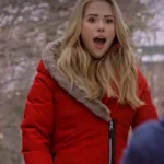 Natalie Hall Midnight at the Magnolia Red Hooded Coat