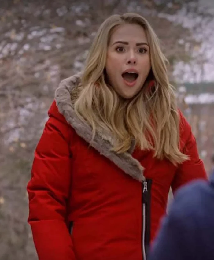 Natalie Hall Midnight at the Magnolia Red Hooded Coat Natalie Hall Midnight at the Magnolia Red Hooded Coat