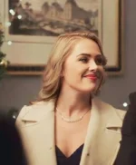 Natalie Hall Midnight at the Magnolia White Trench Coat