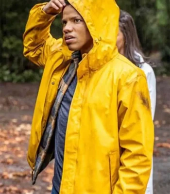 Ned Nickerson Nancy Drew Yellow Hooded Jacket