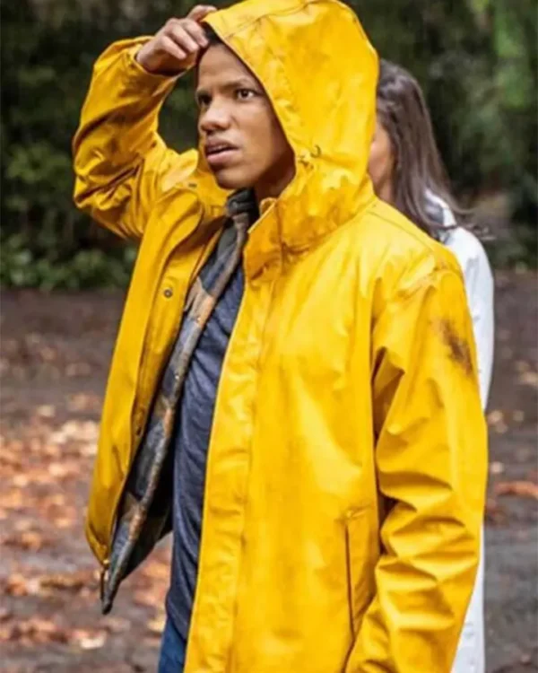 Ned Nickerson Nancy Drew Yellow Hooded Jacket