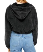 Never Have I Ever Devi Black Hooded Jacket