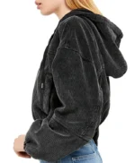 Never Have I Ever Devi Black Hooded Jacket