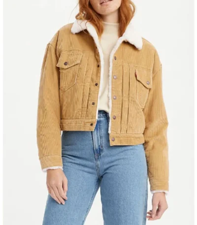 Never Have I Ever Lee Rodriguez Corduroy Jacket