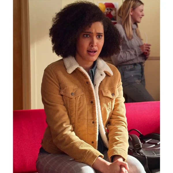 Never Have I Ever Lee Rodriguez Corduroy Jacket