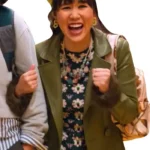 Never Have I Ever S03 Eleanor Wong Green Coat