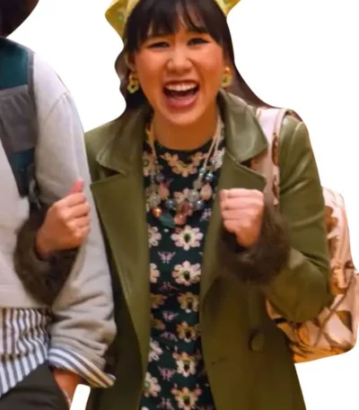 Never Have I Ever S03 Eleanor Wong Green Coat