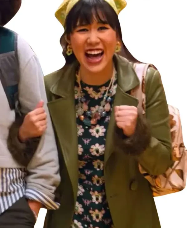Never Have I Ever S03 Eleanor Wong Green Coat