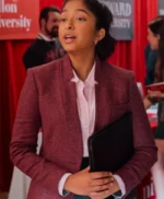 Never have I Ever S04 Devi Vishwakumar Maroon Blazer