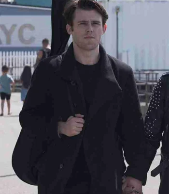 Niall McNamee Love Without Walls 2023 Black Wool Coat