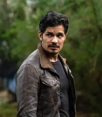 Nicholas Gonzalez La Brea Season 02 Brown Leather Jacket
