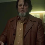 Nick Offerman Fargo Karl Weathers Brown Jacket