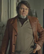 Nick Offerman Fargo Karl Weathers Brown Jacket