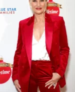 Nicollette Sheridan Ladies of the ’80s A Divas Christmas Velvet Blazer