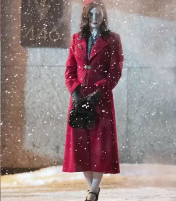 Nightmare Alley Molly Long Trench Red Coat