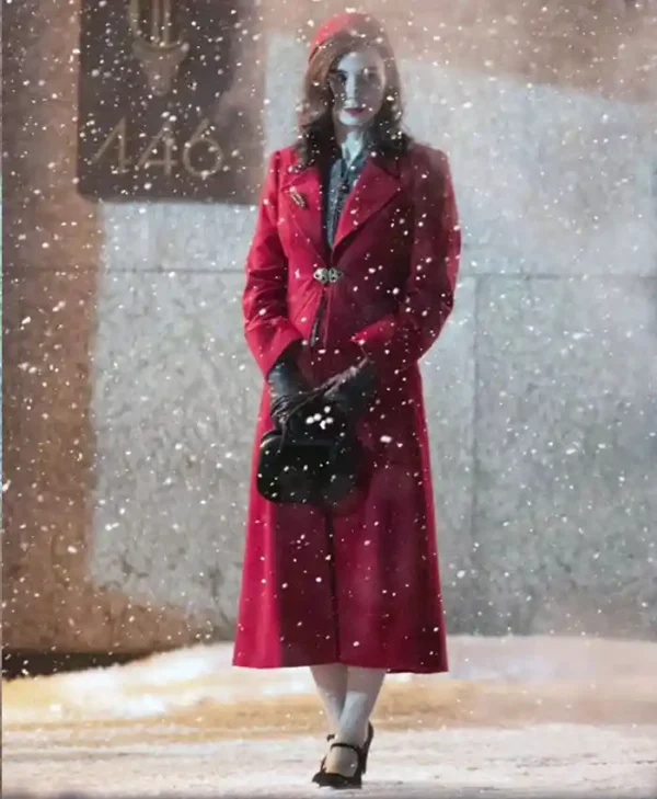 Nightmare Alley Molly Long Trench Red Coat