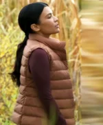 Nikki Rodriguez My Life With The Walter Boys S02 Brown Vest