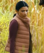 Nikki Rodriguez My Life With The Walter Boys S02 Brown Vest