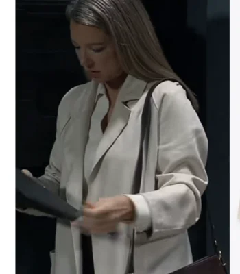 Nina Reeves General Hospital Suede Coat