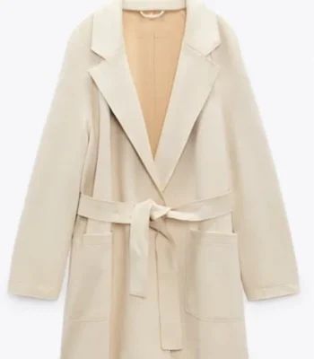 Nina Reeves General Hospital Suede Coat