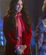 Nini High School Musical Red Wool Blazer