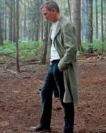 No Time To Die James Bond Duster Mid Length Tan Coat