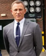 No Time To Die James Bond Grey Check Suit