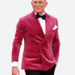 No Time to Die Event Daniel Craig Velvet Blazer