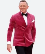 No Time to Die Event Daniel Craig Velvet Blazer