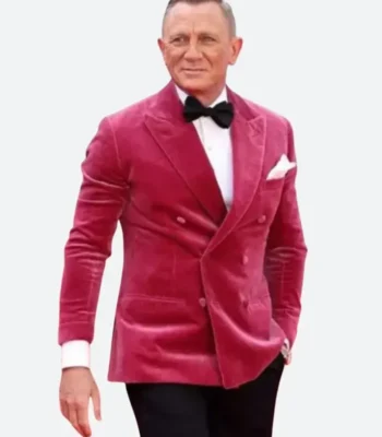No Time to Die Event Daniel Craig Velvet Blazer