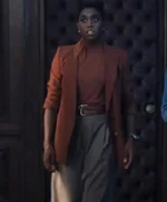 No Time to Die Nomi Double Breasted Brown Coat