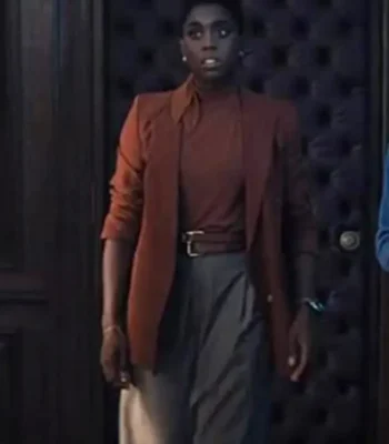 No Time to Die Nomi Double Breasted Brown Coat