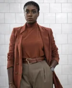 No Time to Die Nomi Double Breasted Brown Coat
