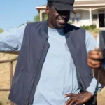 Nope 2022 Daniel Kaluuy Blue Cotton Vest