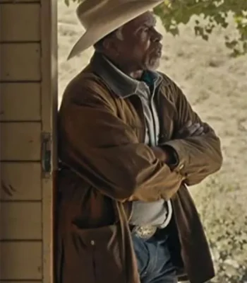 Nope 2022 Keith David Brown Cotton Jacket