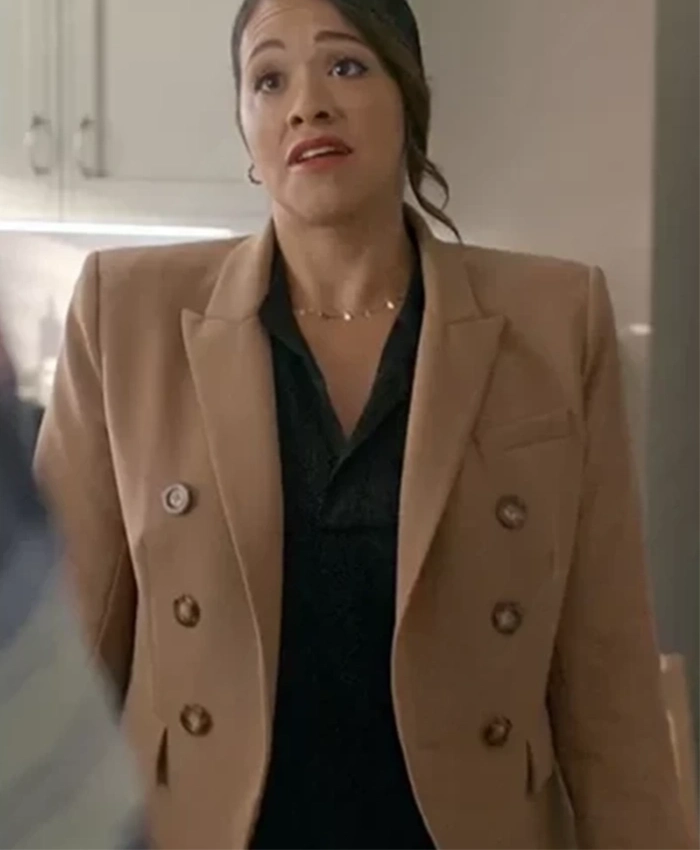 Not Dead Yet 2023 Nell Serrano Camel Blazer Not Dead Yet 2023 Nell Serrano Camel Blazer